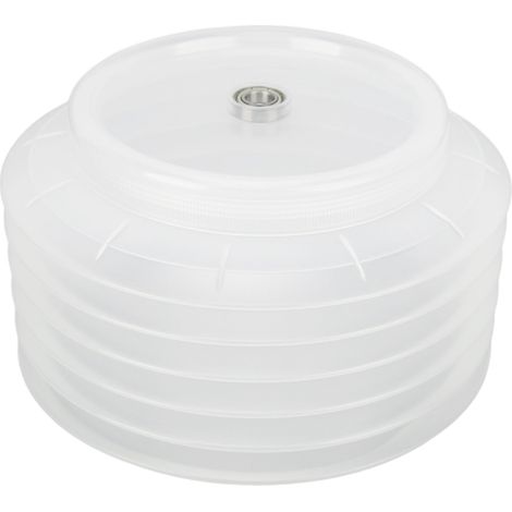 Couvercle anti-poussière de perceuse en silicone souple, transparent et amovible pour trou de perçage (1/5)