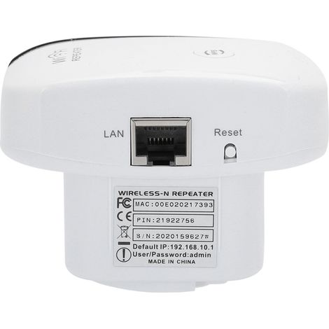 Répéteur Wi-Fi sans fil 300 Mbps, amplificateur de signal, super booster, prise UE (1/5)
