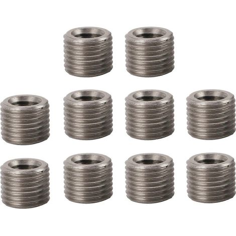 10 écrous de réparation filetés, accessoires de réparation robustes en acier inoxydable M3 M5 4 mm