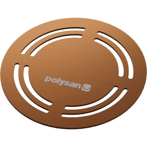Cache-déchets FLEXIA, rond, or mat (1/2)