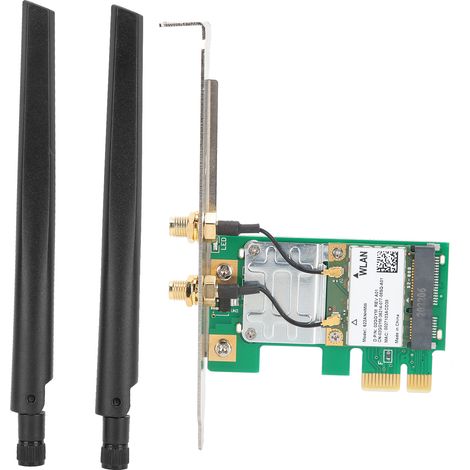 Carte réseau de bureau 6200AGN, double fréquence 2,4 GHz/5 GHz, débit sans fil de 300 Mbit/s, norme 802.11AN (1/5)