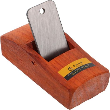 Raboteuse à Main Ponçage Lisse en Acier Outil de Menuiserie Confortable pour Travail du Bois pour Charpentiers et Artisans du Bois (1/5)