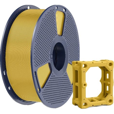 Filamento PLA, elevata resistenza, estrusione liscia, oro (1/2)