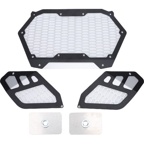 Grille protection pare-chocs avant moto aluminium – Remplacement Maverick R 2024+, protection (1/5)