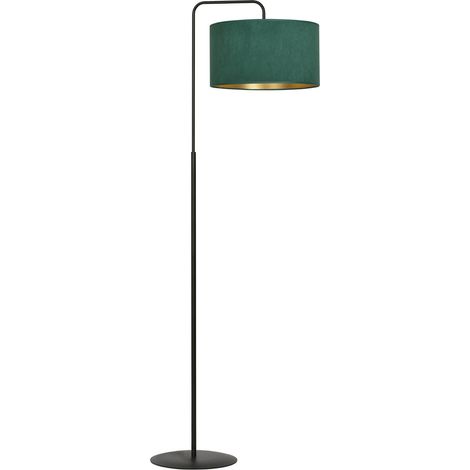 Lampada da terra Emibig Hilde verde nero oro E27 150 cm (1/5)