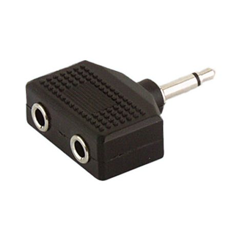 Adapter 3,5 mm Mono auf 3,5 mm Mono-Doppelbuchse von Electro Dh 13.240 8430552022373