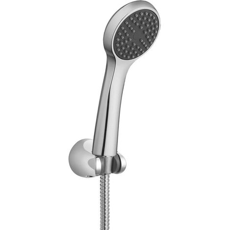 Set de douche, support réglable, flexible 1500mm, chromé (1/5)