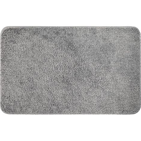 Badematte 40x60cm, Grau, rutschhemmend & waschbar geeignet für Bad & Wohnen (1/5)