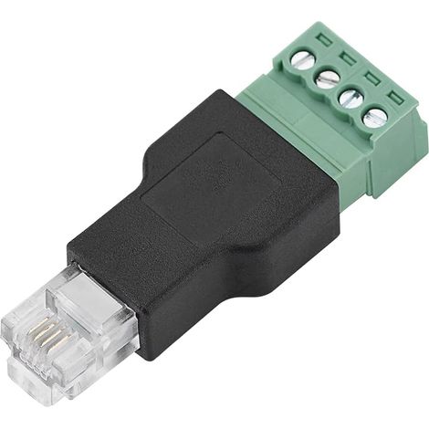 Répartiteur RJ11 6P4C vers 4 broches - Transmission stable du signal pour les connexions téléphoniques (1/5)