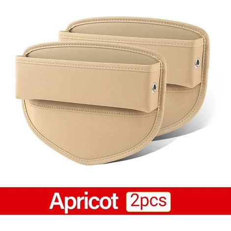 (Abricot 2 pièces) Pour Toyota RAV4 XA50 2019 2020 2021 2022 2023 2024 RAV 4 Hybride Boîte de rangement intégrée pour fente de siège avec espace multifonctionnel (1/5)