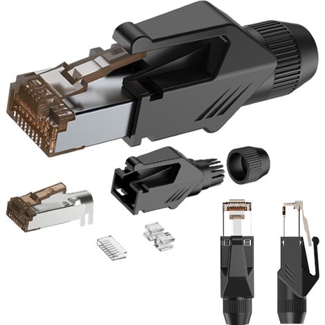 Conector RJ45 Roxtone RJ45C5E-PH-BK (1/5)