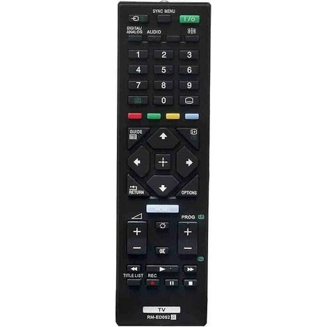 Mando a distancia de repuesto RM-ED062 para televisor Sony ED054 KDL-32R423A 32R424A (1/4)