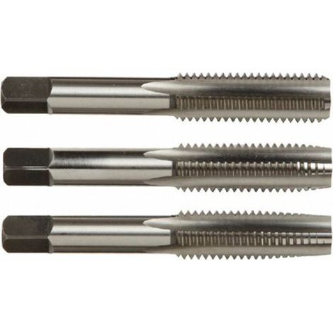 Set maschiatura Volkel 12 mm 3 pezzi HSS