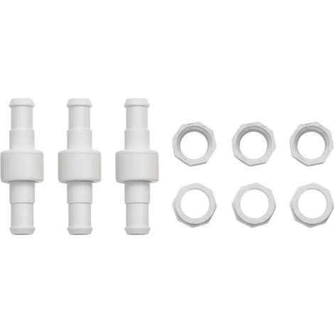 D20 Tuyau pivotant avec écrou D15 Compatible avec Zodiac Polaris 280, 380, 180 (1 jeu) (1/5)