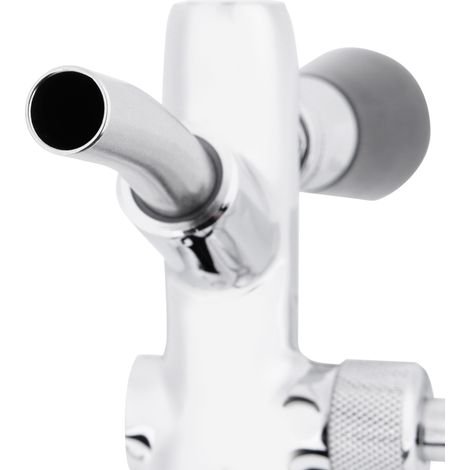 Robinet de Bière Réglable en Acier Inoxydable G5/8 pour Bar Domestique (Argent) (1/5)