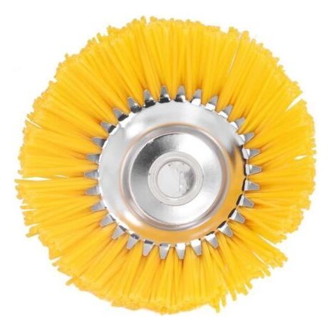 25-mm-Unkrautbürstenkopf, Metallaufsatz für Stahldrahtbürstenschneider. (1/5)