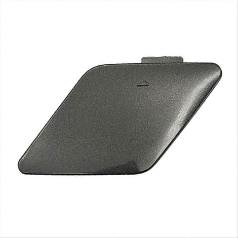 Cache-anneau de remorquage pour pare-chocs arrière de voiture, gris argenté (1/5)