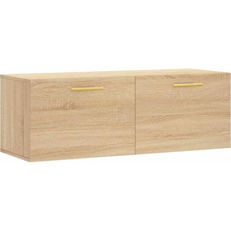 Maison Exclusive - Mobile a Parete Rovere Sonoma 100x36,5x35 cm Legno Multistrato