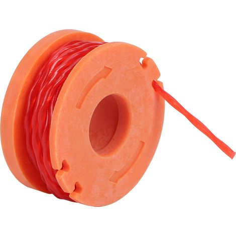 Ensemble de 6 bobines de fil de coupe-bordures avec couvercle, compatible avec le coupe-bordures WORX WA0010. (1/5)