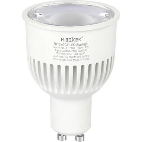 Led Glühbirne Gu10 6w Cct Rf 2,4ghz (1/2)