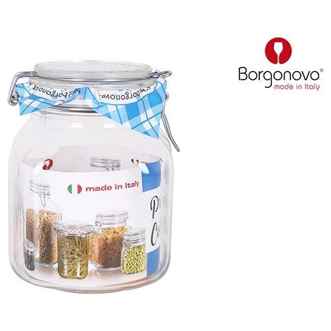 (6 u.) BOTE CRISTAL HERMETICO