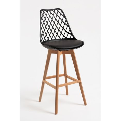 Taburetes Cocina - Taburete Mima - Negro (1/5)