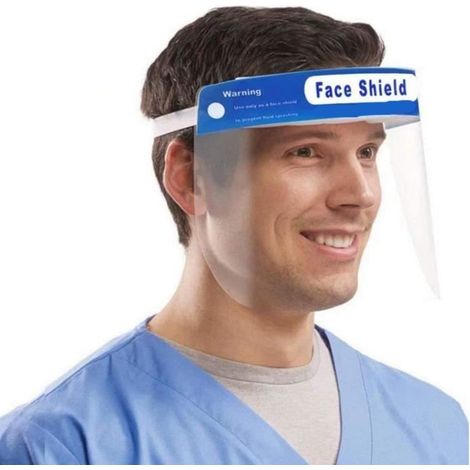 Visière de bouclier de protection complète - Marque - Modèle - Transparent - Adulte - Mixte-Ywey (1/4)