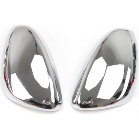 BEBUSINGOTO Cubierta de espejo retrovisor lateral para Peugeot 2008 2014-2018, accesorios ABS cromados, 2 unidades por juego, con lentejuelas. (1/4)