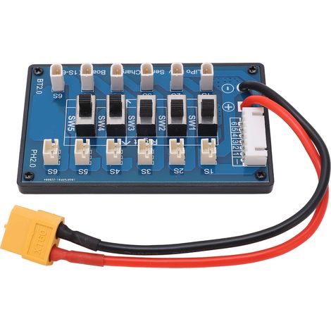 Carte de charge d'équilibrage de batterie 1S, adaptateur de charge d'équilibrage pour batterie au lithium (1/5)