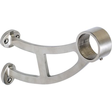 Support repose pieds cintré – Fixation en façade pour tube Ø38,1 – Revêtement Protectan – Entraxe maxi 700mm – MB2 (1/4)