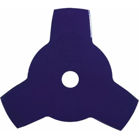 Lame droite pour débroussailleuse 3 dents L:230 ép.:1,4 (1/2)