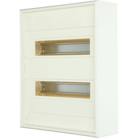 F-Tronic Coffret de distribution en saillie 24+4 modules