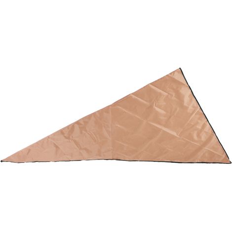Voile d'ombrage respirante imperméable pour terrasse, jardin, piscine et pergola, protection anti-UV (Couleur Kaki) (1/5)