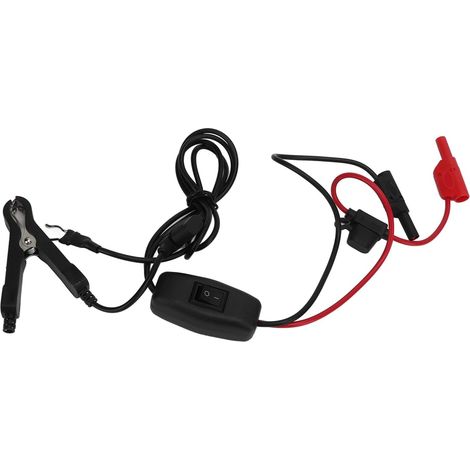 Testeur de Vidange Parasite, Détecteur de Courant Parasite Automobile Testeur D'outil de Fuite Pince à Ressort en U Accessoire Facile à Utiliser pour Test de Batterie Automobile (1/5)