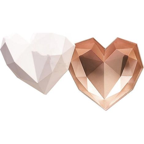 Boîte cadeau en forme de cœur pour fleurs, idéale pour Saint-Valentin, Fête des Mères, emballage romantique et décoratif. (1/4)