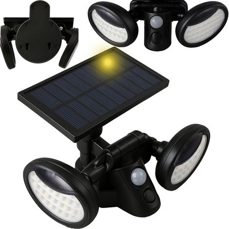 Lampe solaire Lampe solaire étanche Détecteur de mouvement (1/5)