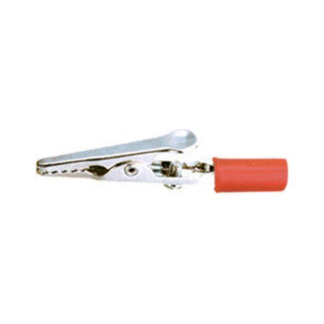 Morsetto a coccodrillo rosso Electro Dh 38.060/R 8430552030590