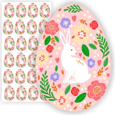 Foglio di adesivi - Pasqua (1/5)