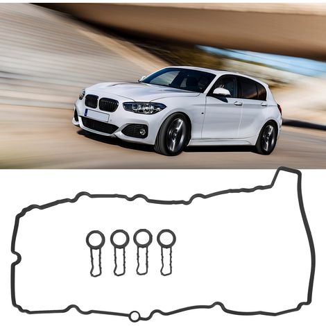 Joint d'étanchéité automobile, joint de couvercle de soupape, rondelle en caoutchouc 11128511814, convient au moteur BMW N47 N47S. (1/5)
