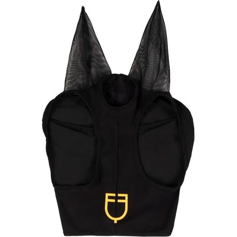 Maschera antimosche in lycra senza rete occhi: l, Nero