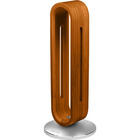 Supporto per cuffie LogiLink in bambù, supporto da scrivania in alluminio per gaming. (1/5)
