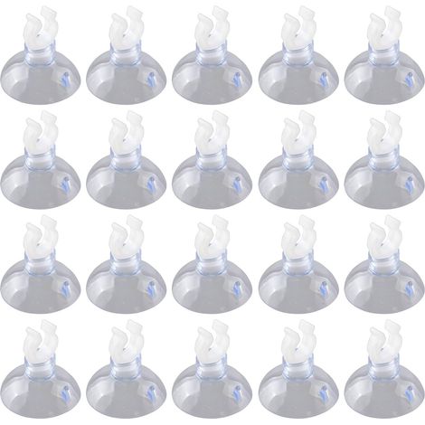 Lot de 20 ventouses 10 mm pour Aquarium (1/2)