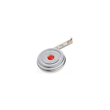 Einziehbares Edelstahl-Maßband für das Büro, 2 m, Mini-metrisch, Premium-Qualität (1/3)