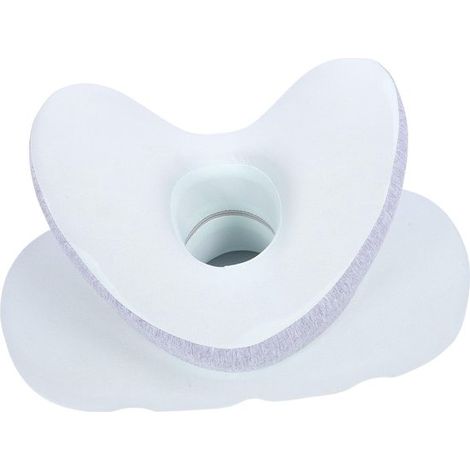 Cuscino ergonomico in memory foam per dormire a pancia in giù sulla scrivania - Cuscino morbido e traspirante per ufficio con fodera rimovibile (blu) (1/5)