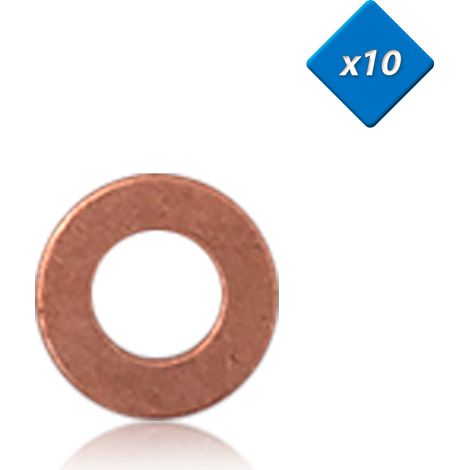 Joint cuivre injecteur, 8,3x16 - x10 - OE: 7701058113 - 3RG
