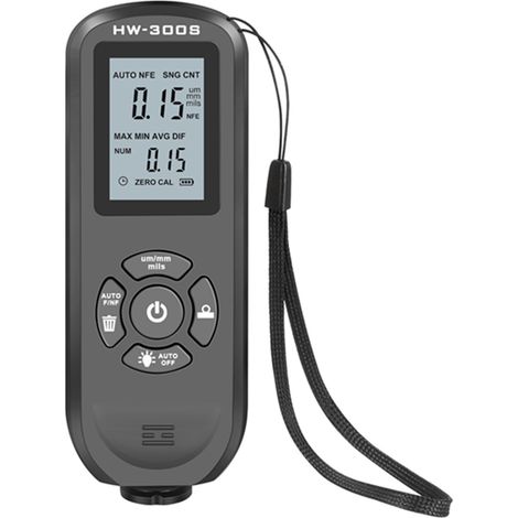 Jauge épasseur revêtement peinture précise numérique testeur film peinture écran LCD rétroéclairé outil mesure épaisseur