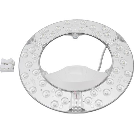 Kit Rénovation Ventilateur Plafond LED – 36W Panneau Rond 210mm Blanc pour Remplacement Économie Énergie (1/5)