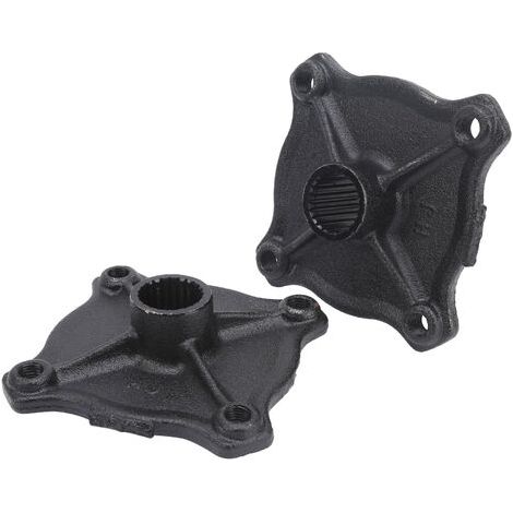 Buje de eje para automóvil, 2 piezas, 23 estrías, buje de eje de rueda trasera con 4 pernos, reemplazo adecuado para quads, ATV, dunas y karts de 110 cc y 150 cc. (1/5)