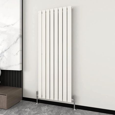 1600 x 544mm Single Designer Flat Panel Central Heating Radiator WHITE (1/5)