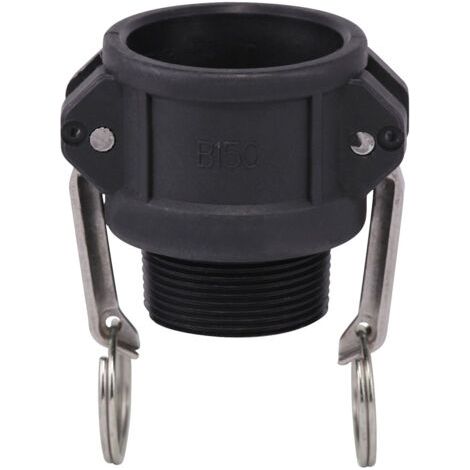Coupleur mâle B - 1"1/2 (40/49) - raccord rapide à cames polypropylène - Sferaco